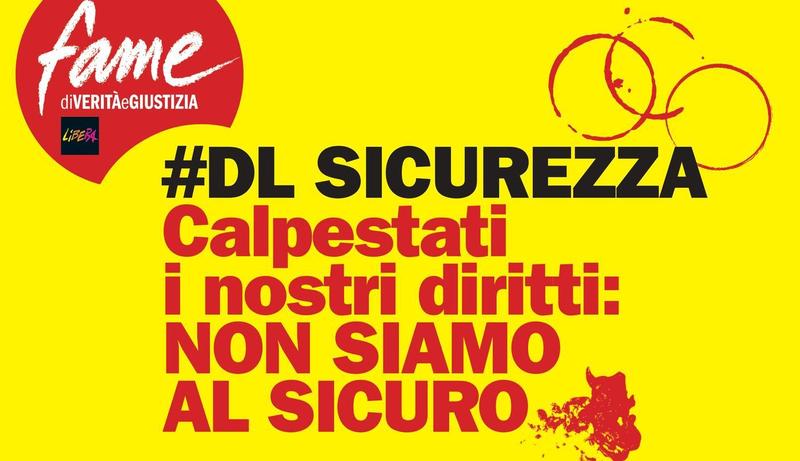 Il Decreto Sicurezza e le misure repressive