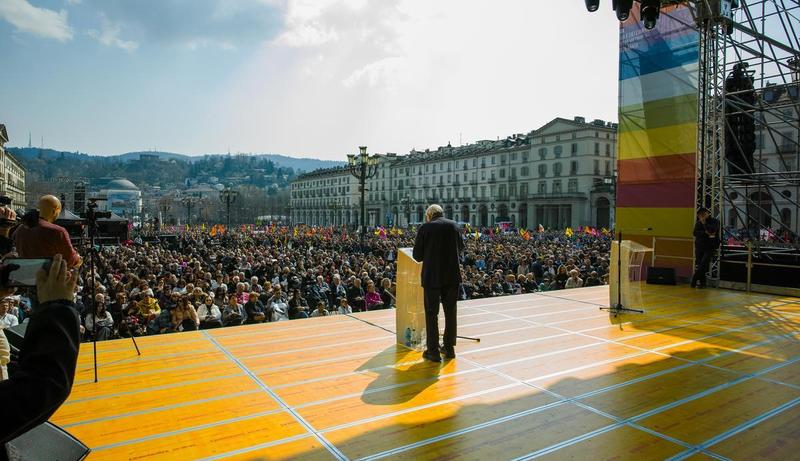 50mila a Torino in memoria delle vittime di mafia