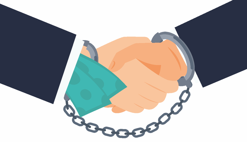 Corruzione, Italia sotto "mazzetta"