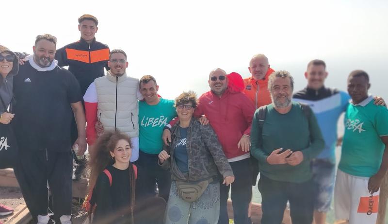 Sul Vesuvio con i detenuti di Aversa