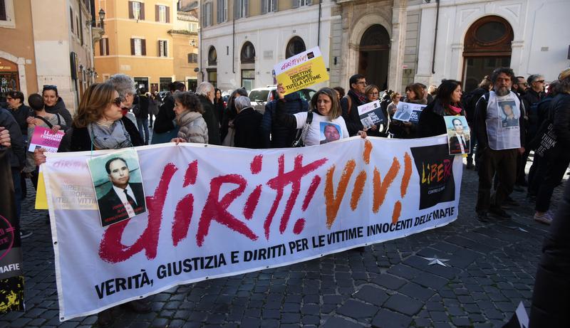 I familiari delle vittime di mafia al Parlamento: "Diritti, non benefici"