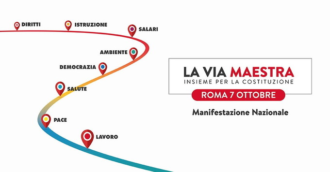 'La Via Maestra', insieme per la Costituzione