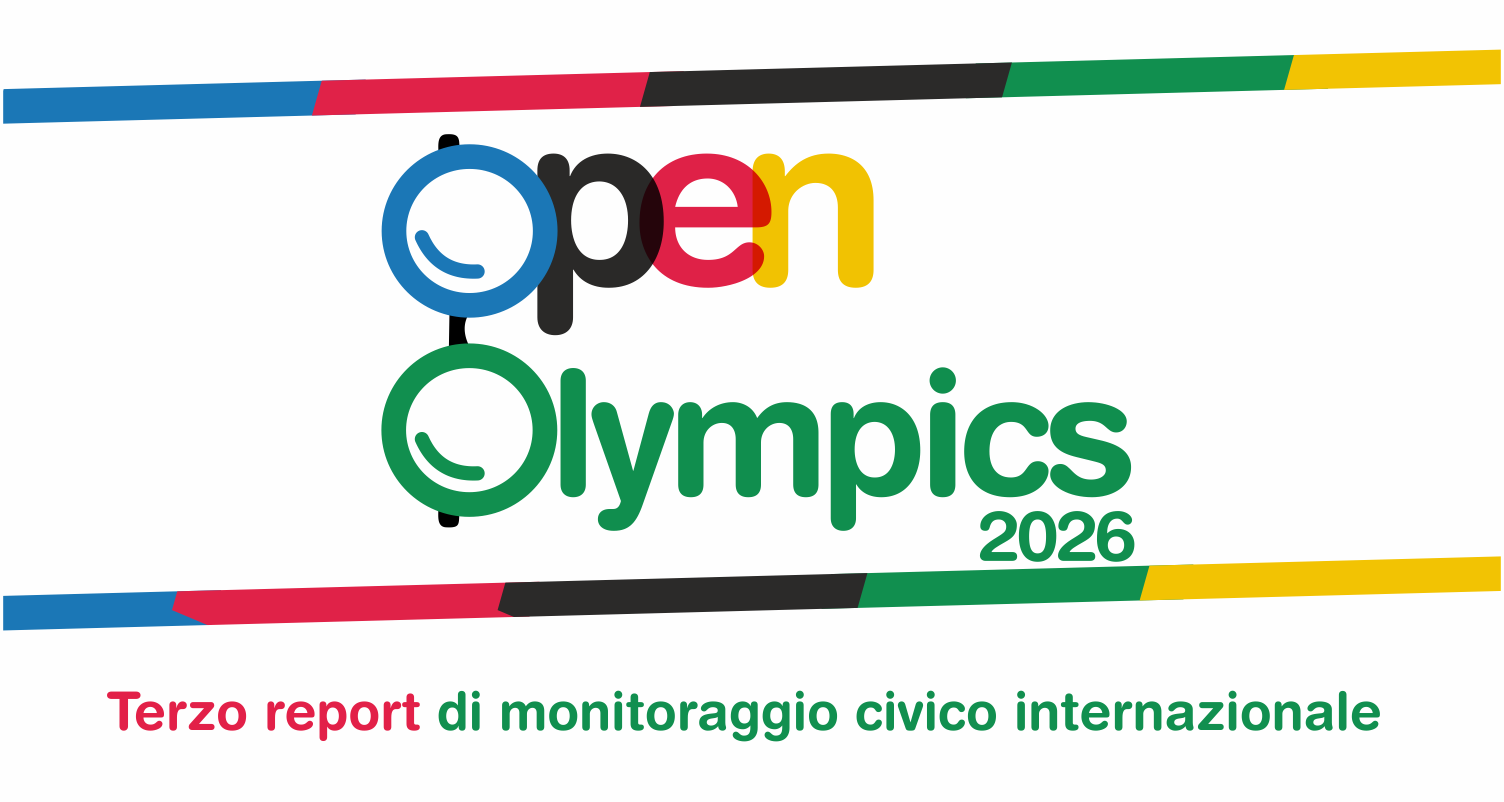 Open Olympics 2026: il terzo report di monitoraggio civico
