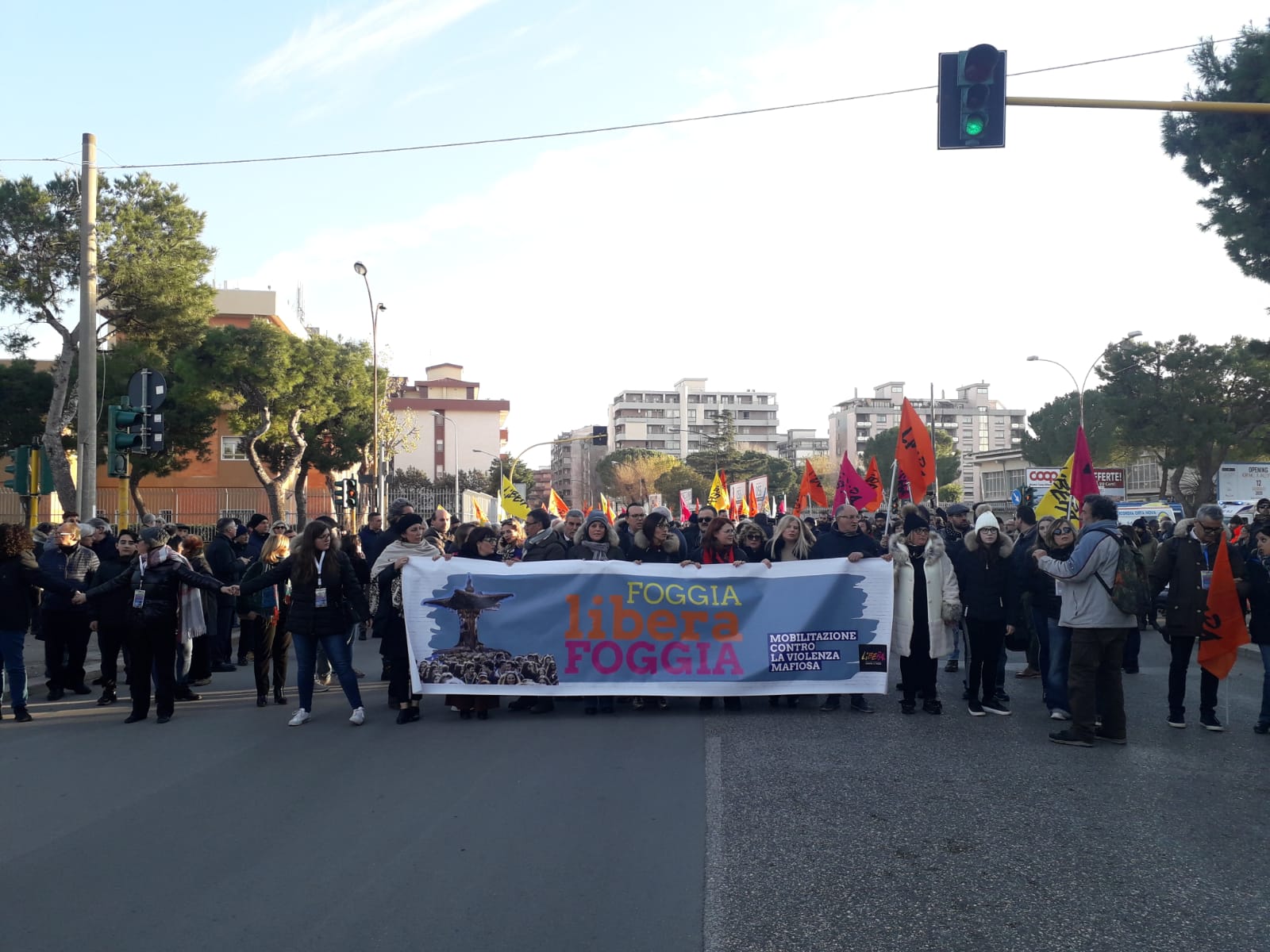 Grande mobilitazione per #foggialiberafoggia