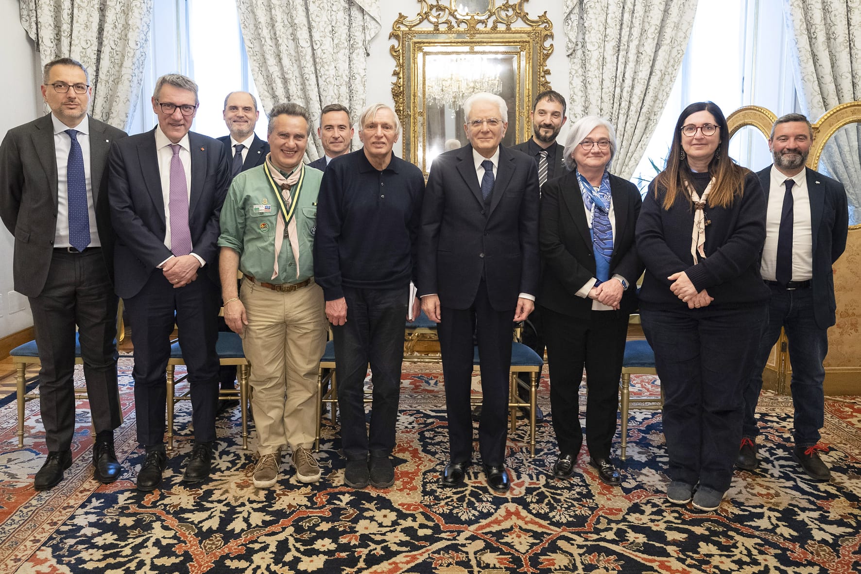 Quirinale, il Presidente riceve delegazione Libera e presidenti associazioni aderenti