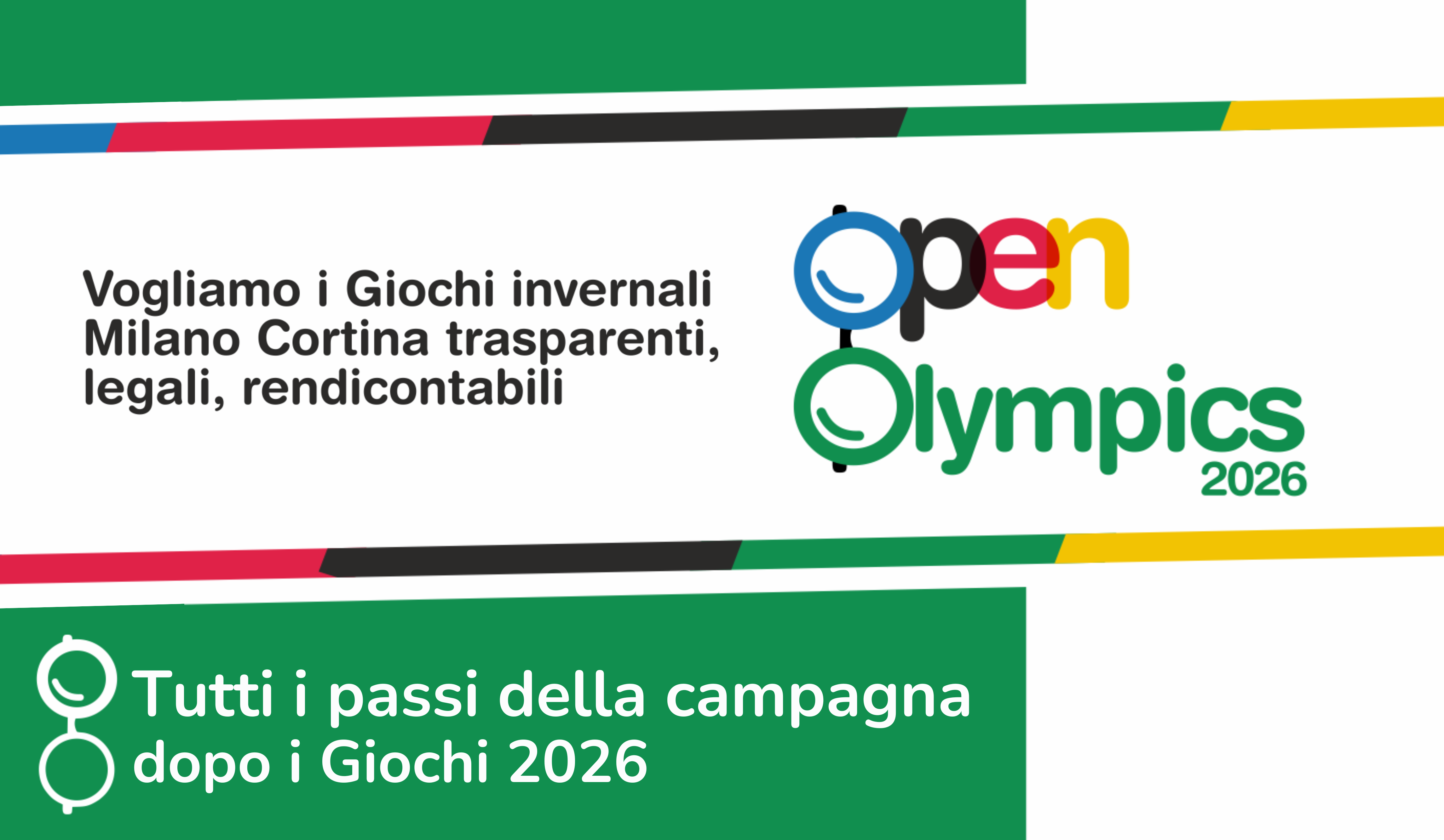La campagna open Olympics 2026
