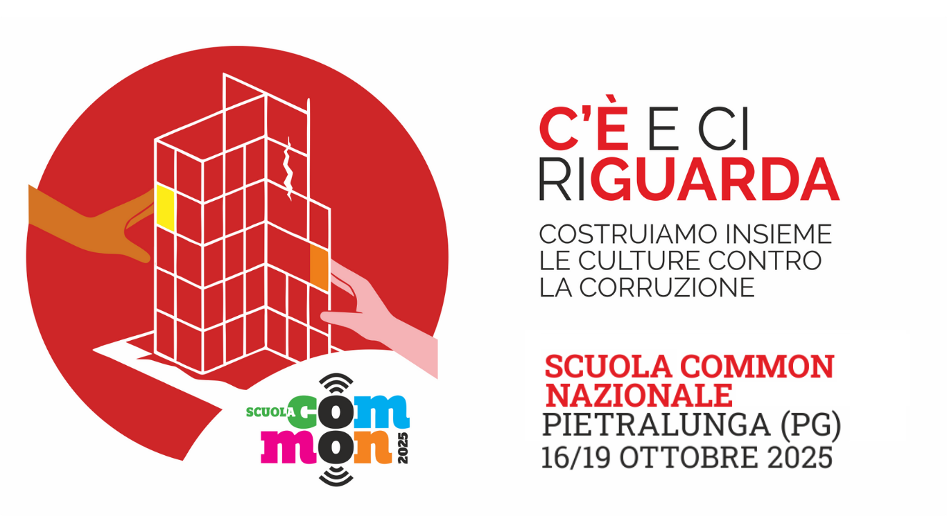 C'è e ci riguarda: costruiamo insieme le culture contro la corruzione