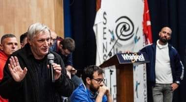 Manifestazione operai Whirlpool Napoli ad un anno dall'inizio della vertenza