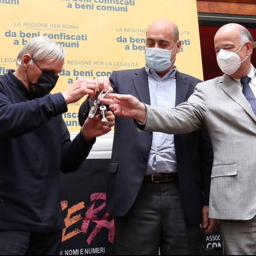 Roma, sala bingo confiscata sarà centro multimediale Libera